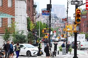 NYC and Department of Transportation honoring New York Knicks