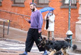 Zachary Quinto Out in NYC