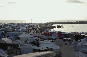 Situation Of Refugees In Gaza
