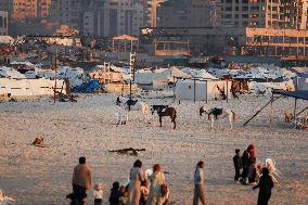 Situation Of Refugees In Gaza