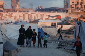 Situation Of Refugees In Gaza