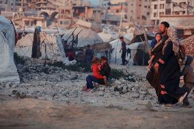 Situation Of Refugees In Gaza
