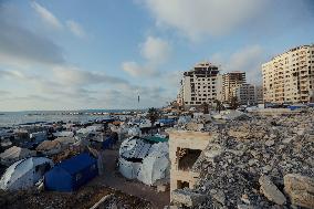 Situation Of Refugees In Gaza