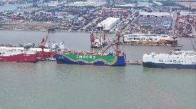 World First 9,300-vehicle Methanol Dual-fuel Powered Vehicle Roll-on/roll-off Ship