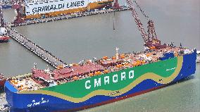 World First 9,300-vehicle Methanol Dual-fuel Powered Vehicle Roll-on/roll-off Ship