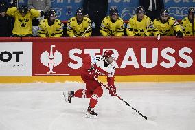 ICE HOCKEY WC BRONZE MEDAL SWEDEN-DENMARK