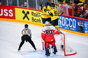 ICE HOCKEY WC BRONZE MEDAL SWEDEN-DENMARK