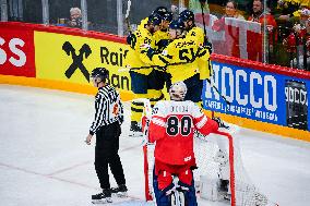 ICE HOCKEY WC BRONZE MEDAL SWEDEN-DENMARK