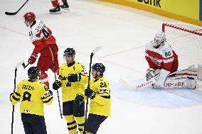 ICE HOCKEY WC BRONZE MEDAL SWEDEN-DENMARK