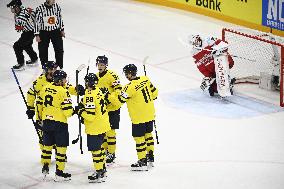 ICE HOCKEY WC BRONZE MEDAL SWEDEN-DENMARK