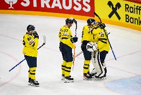 ICE HOCKEY WC BRONZE MEDAL SWEDEN-DENMARK
