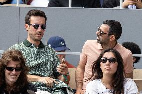 2025 French Open - Celebritie In Stand - Day 1 NB