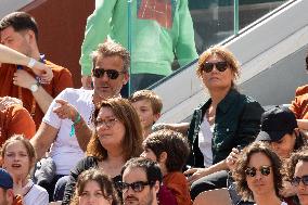 2025 French Open - Celebritie In Stand - Day 1 NB
