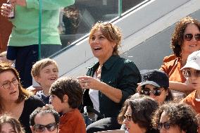 2025 French Open - Celebritie In Stand - Day 1 NB
