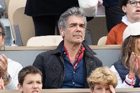 2025 French Open - Celebritie In Stand - Day 1 NB