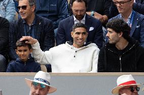 2025 French Open - Celebritie In Stand - Day 1 NB