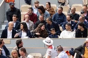 2025 French Open - Celebritie In Stand - Day 1 NB