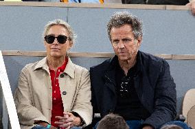 2025 French Open - Celebritie In Stand - Day 1 NB