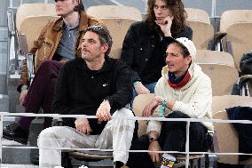 2025 French Open - Celebritie In Stand - Day 1 NB