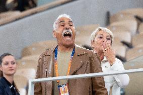 2025 French Open - Celebritie In Stand - Day 1 NB