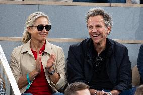 2025 French Open - Celebritie In Stand - Day 1 NB