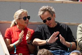 2025 French Open - Celebritie In Stand - Day 1 NB