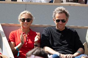 2025 French Open - Celebritie In Stand - Day 1 NB