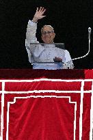 Pope Leo XIV Delivers His Blessing To The Faithful - Vatican