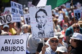 Rally For Public Health Care - Madrid