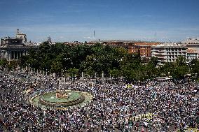 Rally For Public Health Care - Madrid