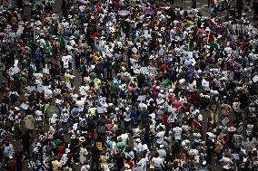 Rally For Public Health Care - Madrid