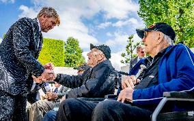 King Willem-Alexander At Memorial Day - Margraten