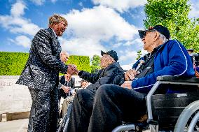 King Willem-Alexander At Memorial Day - Margraten
