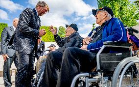 King Willem-Alexander At Memorial Day - Margraten