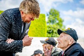 King Willem-Alexander At Memorial Day - Margraten