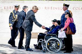 King Willem-Alexander At Memorial Day - Margraten