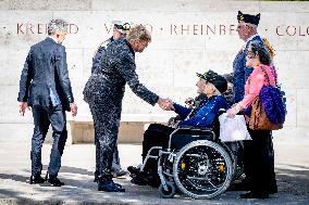 King Willem-Alexander At Memorial Day - Margraten