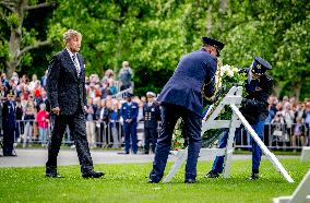 King Willem-Alexander At Memorial Day - Margraten