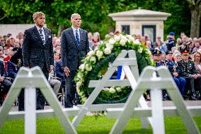 King Willem-Alexander At Memorial Day - Margraten