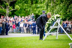 King Willem-Alexander At Memorial Day - Margraten