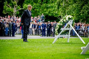 King Willem-Alexander At Memorial Day - Margraten