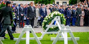 King Willem-Alexander At Memorial Day - Margraten