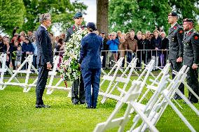 King Willem-Alexander At Memorial Day - Margraten