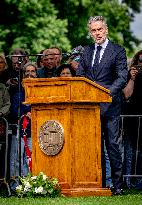 King Willem-Alexander At Memorial Day - Margraten