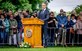 King Willem-Alexander At Memorial Day - Margraten