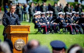 King Willem-Alexander At Memorial Day - Margraten