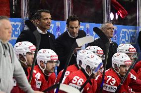 ICE HOCKEY WC GOLD MEDAL GAME SWITZERLAND-USA