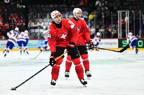 ICE HOCKEY WC GOLD MEDAL GAME SWITZERLAND-USA