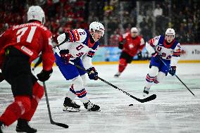 ICE HOCKEY WC GOLD MEDAL GAME SWITZERLAND-USA