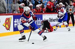 ICE HOCKEY WC GOLD MEDAL GAME SWITZERLAND-USA